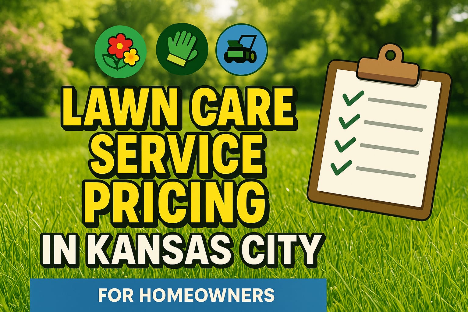 Lawn Care Service Pricing In Kansas City - lawn care blog header image