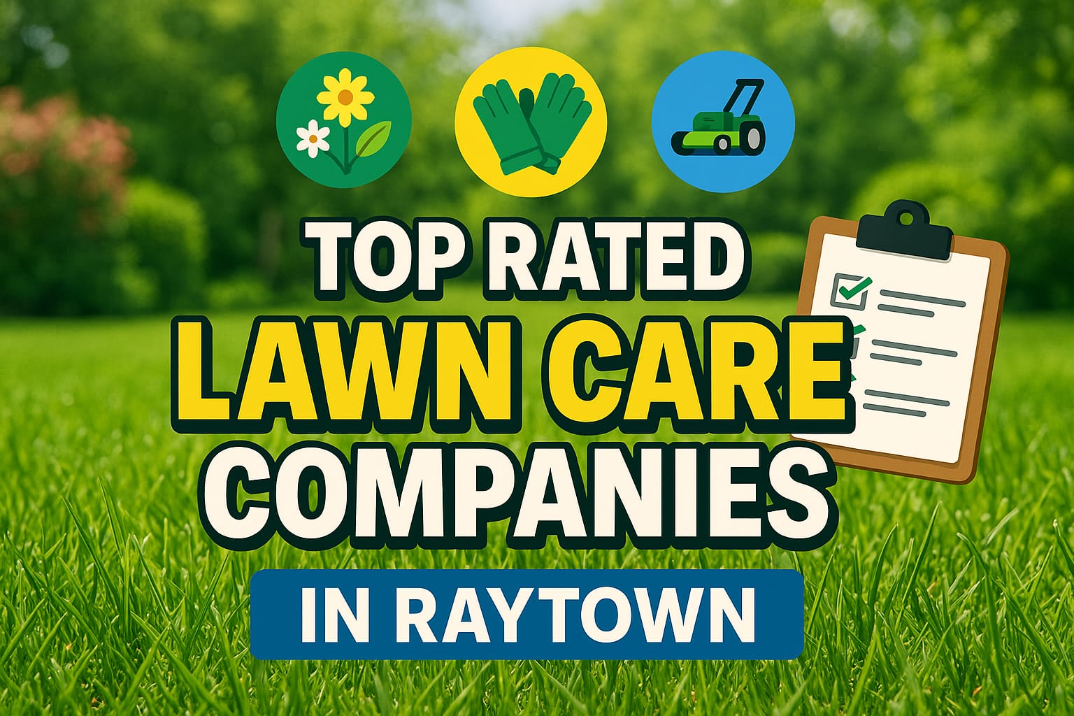 Top Rated Lawn Care Companies In Raytown - lawn care blog header image