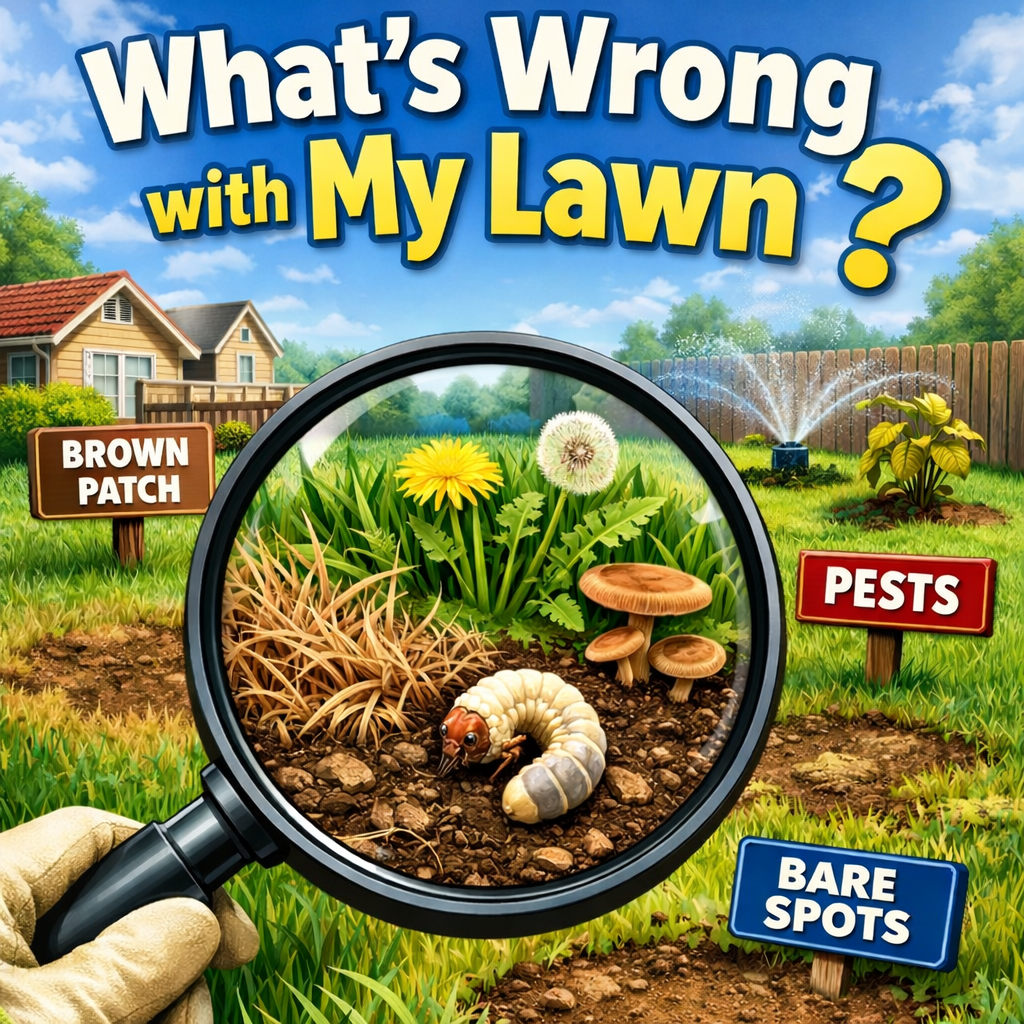 What’s Wrong With My Lawn? The Complete Diagnostic Guide