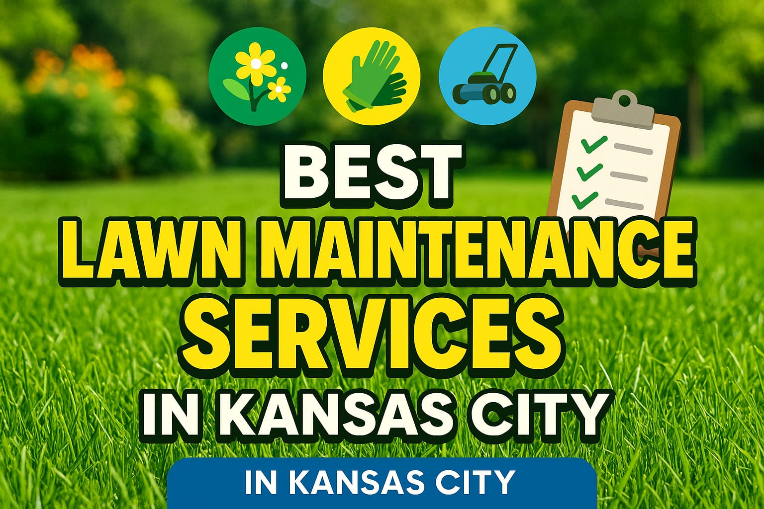Best Lawn Maintenance Services In Kansas City - lawn care blog header image