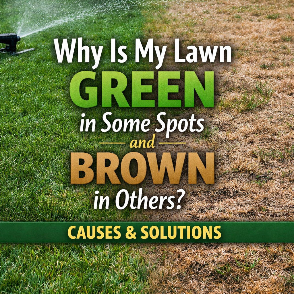 Why Is My Lawn Green in Some Spots and Brown in Others? Common Causes and Fixes