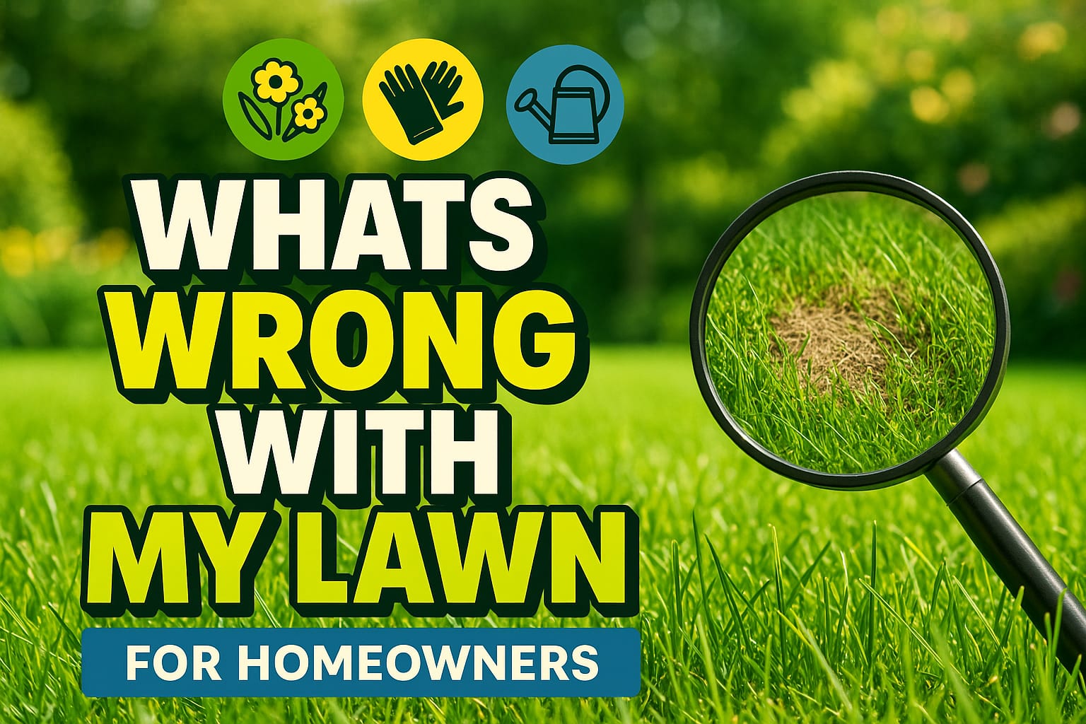 What'S Wrong With My Lawn - lawn care blog header image