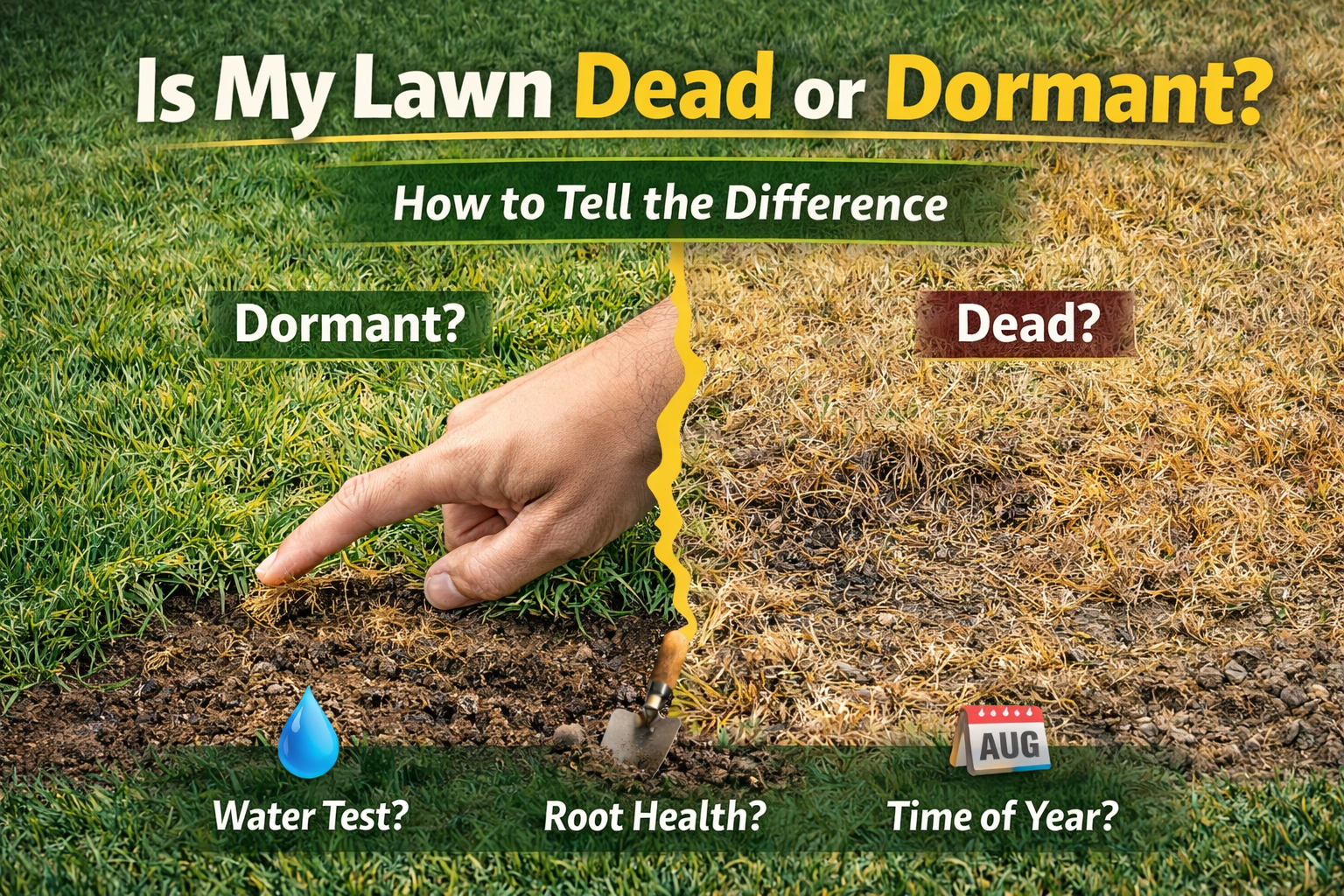 Is My Lawn Dead or Dormant? How to Tell the Difference